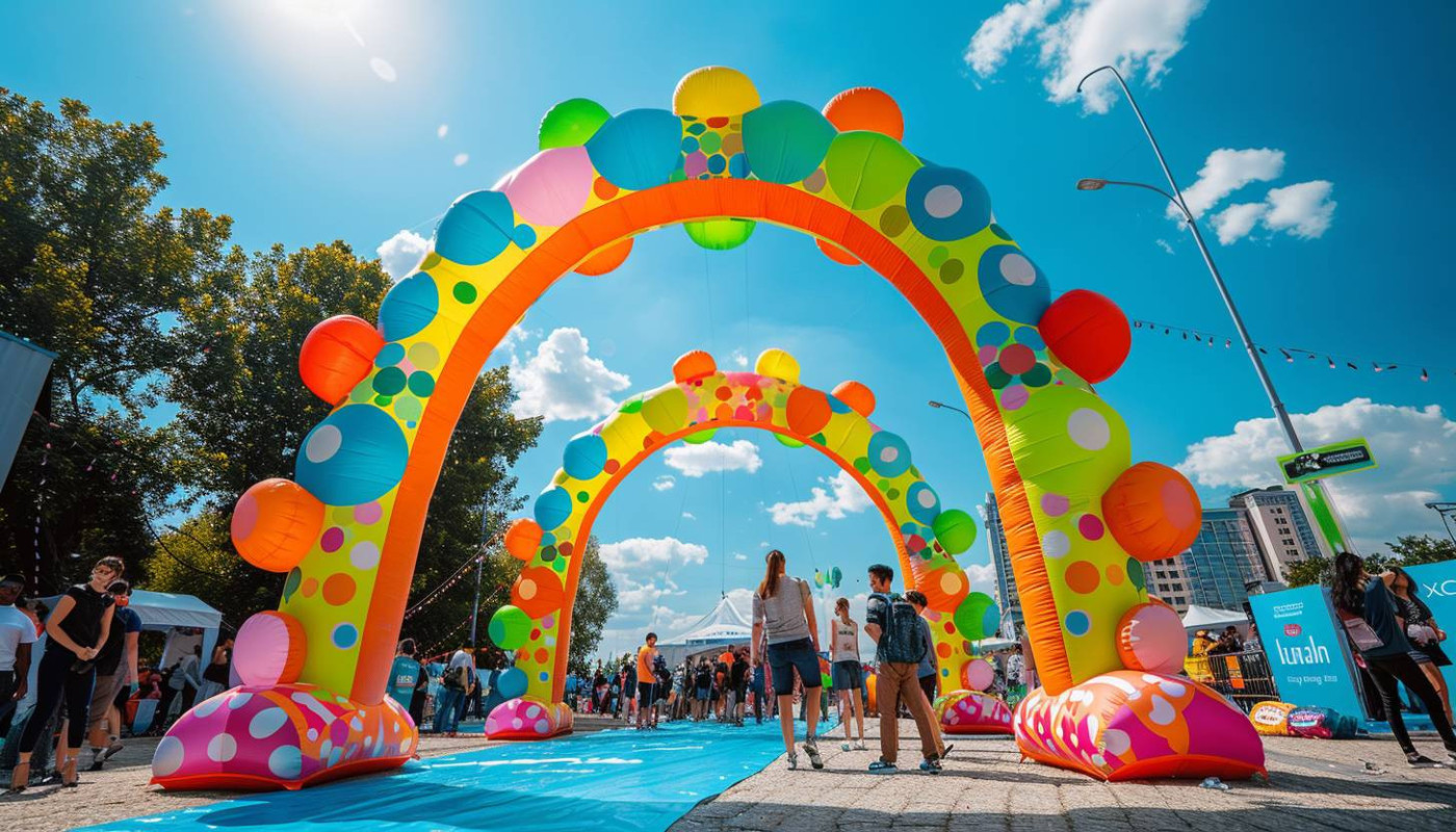 Comment les structures gonflables et la PLV transforment la communication événementielle