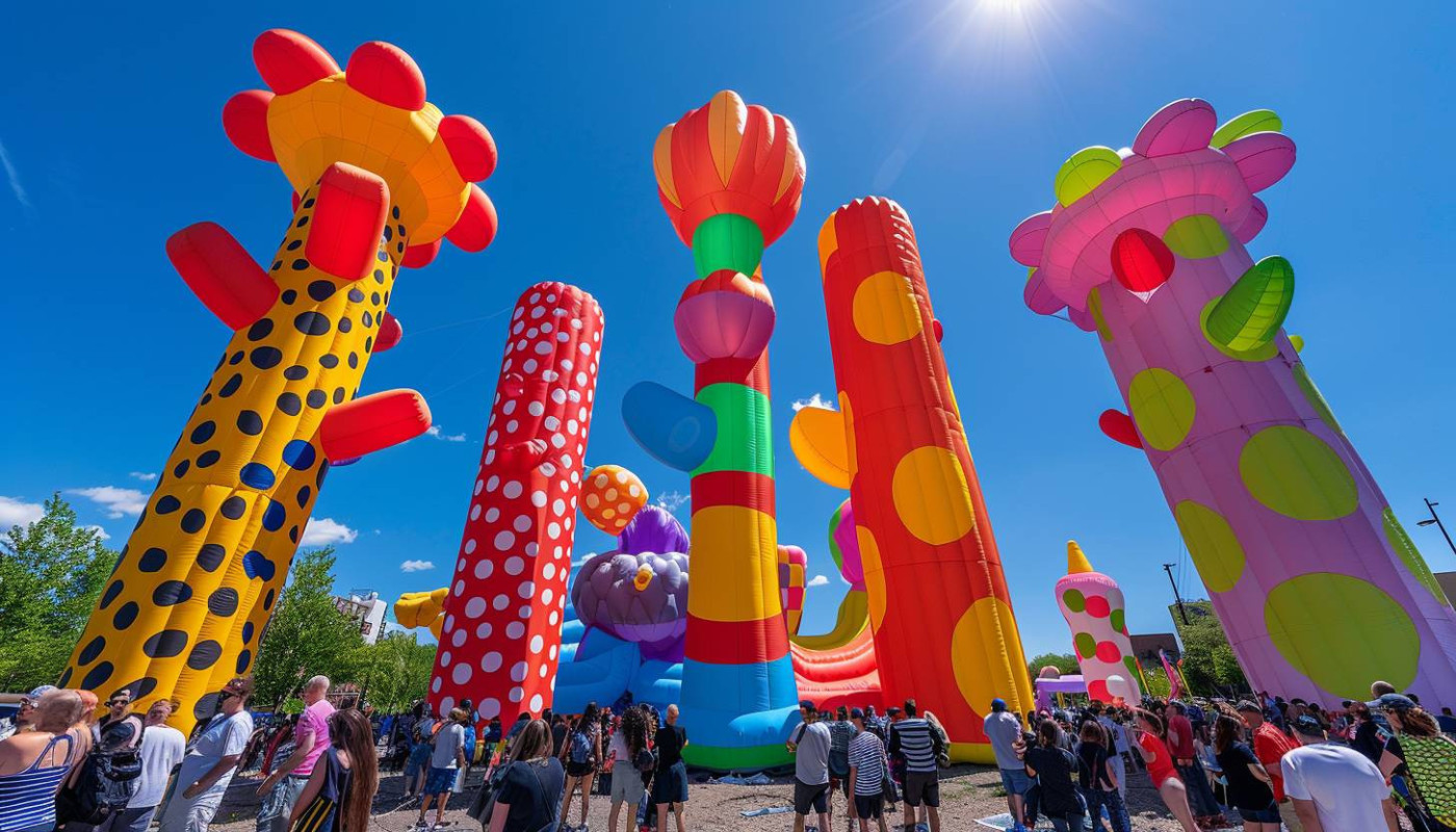 Comment les structures gonflables géantes transforment-elles la publicité visuelle ?